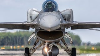 Michał Banach - Lockheed Martin F-16C Jastrząb - Krzesiny - 2018 - 2-min