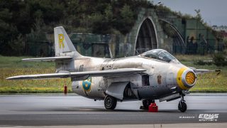 Michał Banach - Saab J29 Tunnan - Gdynia Aerobaltic - 2018-min